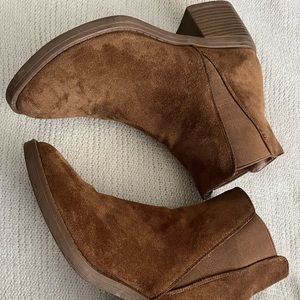 Brown booties